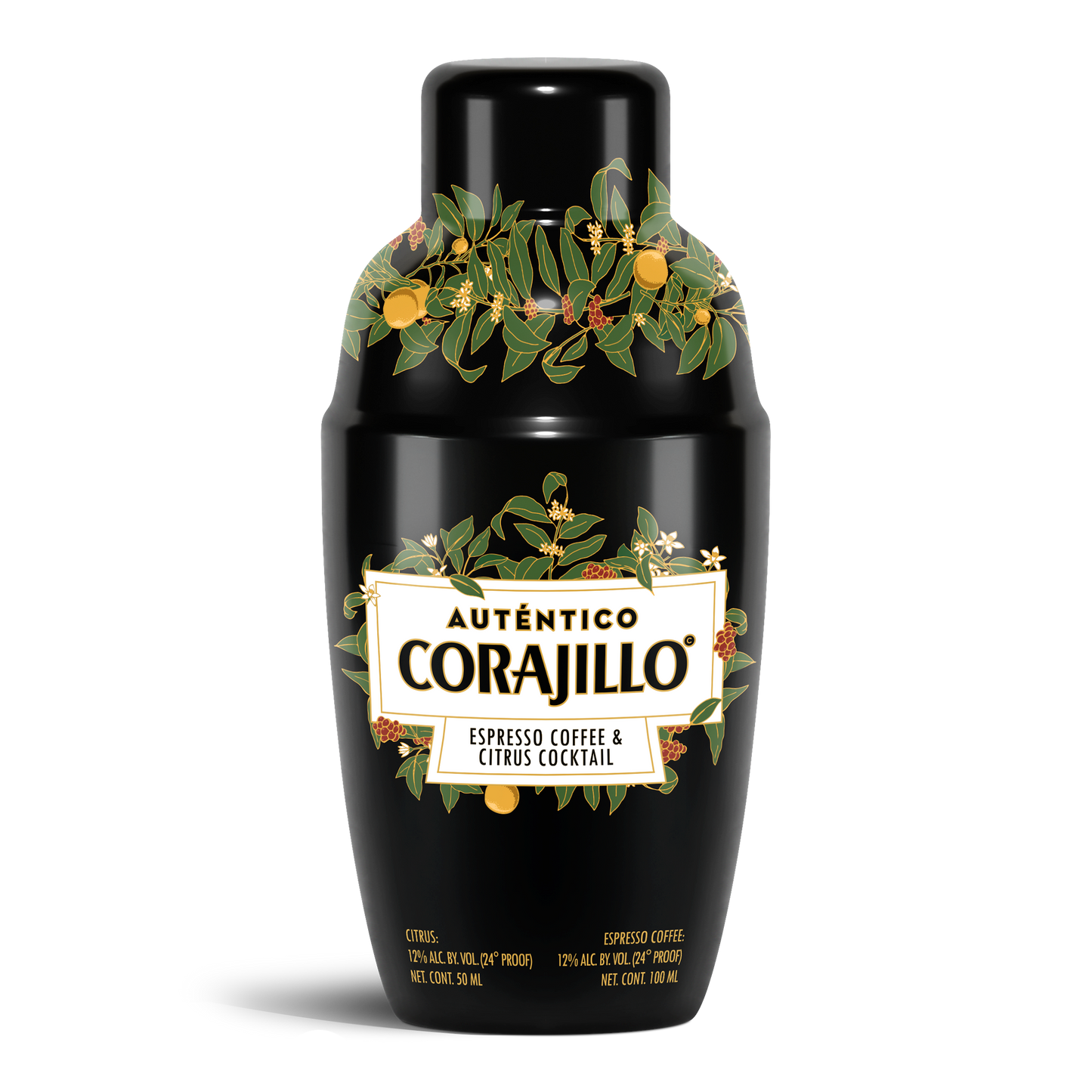 Auténtico Corajillo – 12 Pack – 12 Shakers w/ Espresso & Citrus Specialty Spirit