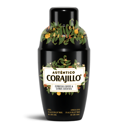Auténtico Corajillo – 12 Pack – 12 Shakers w/ Espresso & Citrus Specialty Spirit
